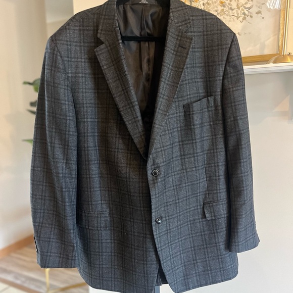 Classic Fit Haggar Sport Coat 52L - Picture 1 of 10